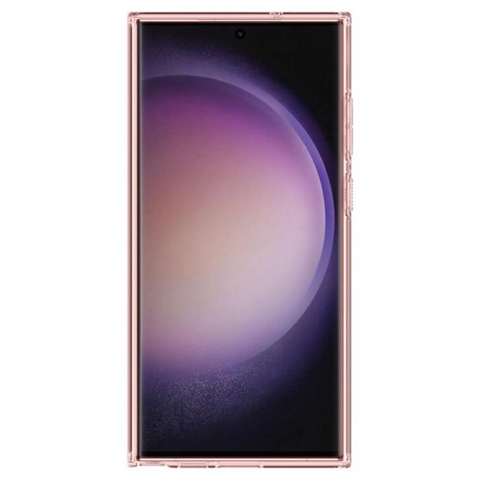 Spigen - Spigen Galaxy S23 Ultra Mobiskal Ultra Hybrid - Rose Crystal