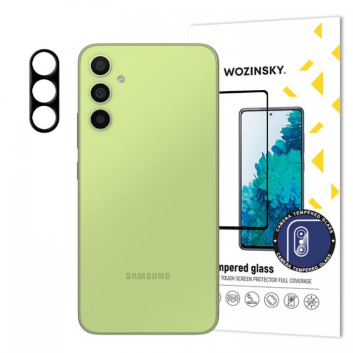 Wozinsky - Wozinsky Galaxy A34 5G Kameralinsskydd i Hrdat Glas Full Glue