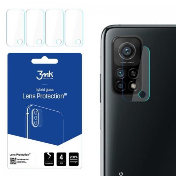 3MK - 3MK Xiaomi Mi 10T/Mi 10T Pro Kameralinsskydd i Hrdat Glas