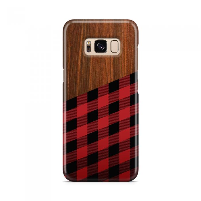 UTGATT5 - Skal till Samsung Galaxy S8 - Wooden Lumberjack B