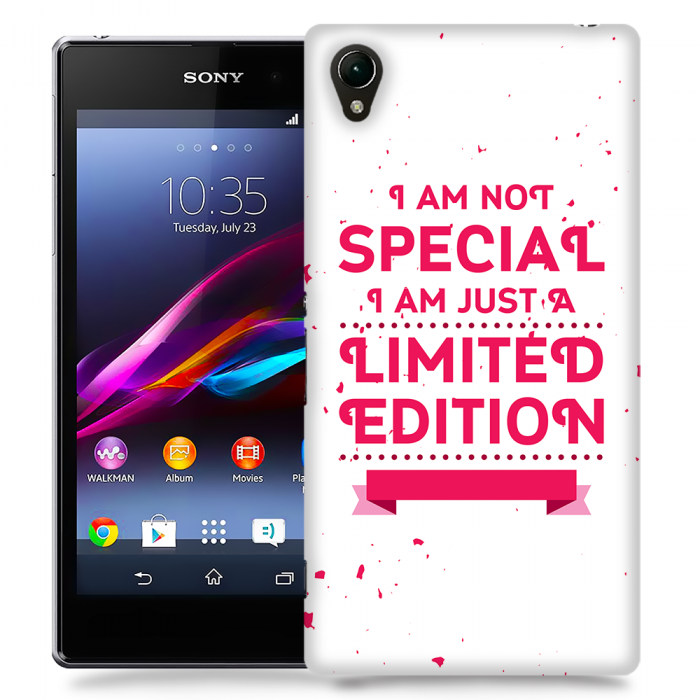 UTGATT5 - Skal till Sony Xperia Z1 - I am Limited Edition