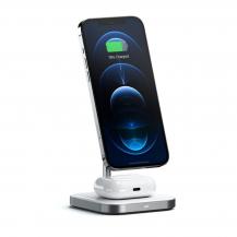 Satechi - SATECHI Magnetic 2 in 1 Wireless Charging Stand