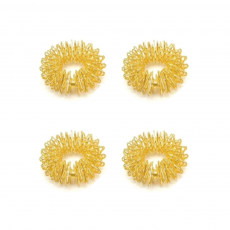 Fidget Toys - 4 Pack Finger Massage ring acupuncture - Sensory Toy - Guld