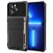 A-One Brand - iPhone 14 Plus Skal Korthllare Flip - Svart