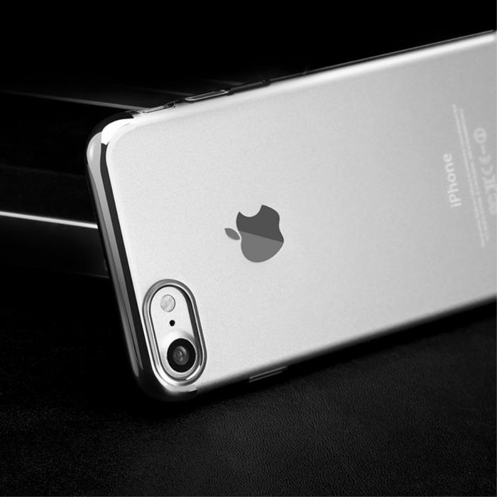 UTGATT5 - Baseus Glitter Mobilskal till iPhone 8/7 - Svart