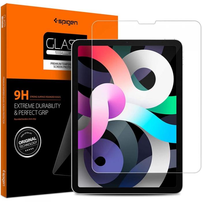 Spigen - Spigen Tr Slim Hrdat Glas iPad Air 4/5/iPad Pro 11 - Clear