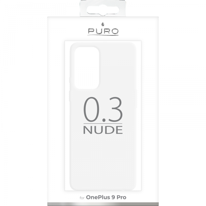 UTGATT1 - Puro - Nude Mobilskal OnePlus 9 Pro - Transparent
