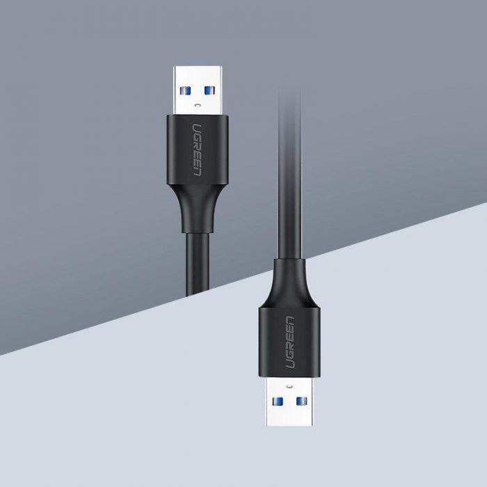 Ugreen - Ugreen USB 3.0 male USB 3.0 male Kabel 2m Gr