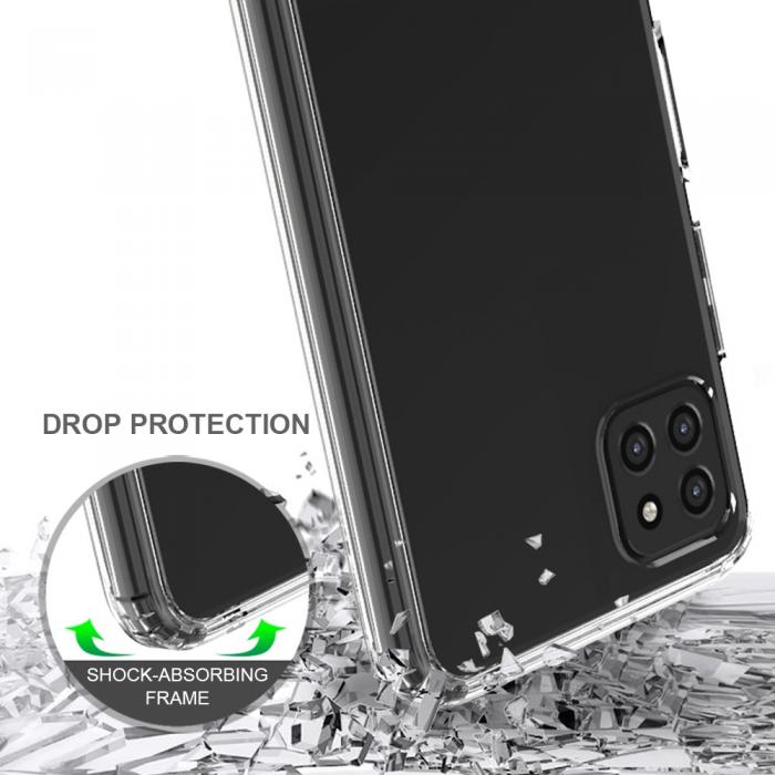 A-One Brand - Antidrop TPU Skal till Samsung Galaxy A22 5G - Clear
