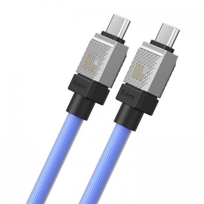 BASEUS - Baseus Kabel USB-C Till USB-C 2m - Bl