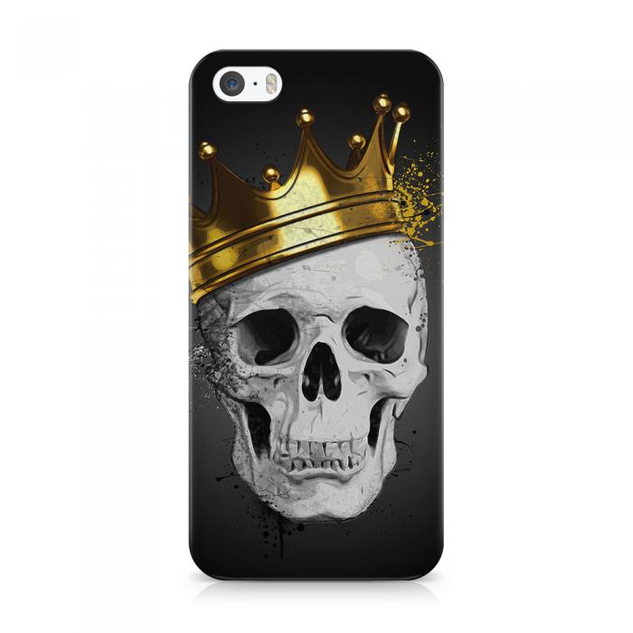 UTGATT5 - Skal till Apple iPhone SE/5S/5 - Royal Skull