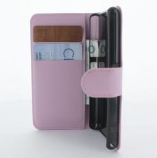 A-One Brand - Dynamic Plånboksväska till Sony Xperia Z1 Compact (Rosa)