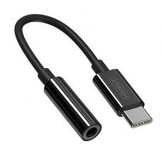 Joyroom - Joyroom 3,5 mm mini jack to USB-C headphone adapter Svart