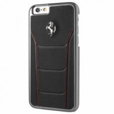 Ferrari - Ferrari Skal iPhone 6 / 6S Stitching - Svart/Röd