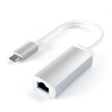 Satechi - Satechi USB-C till Gigabit Ethernet - Silver