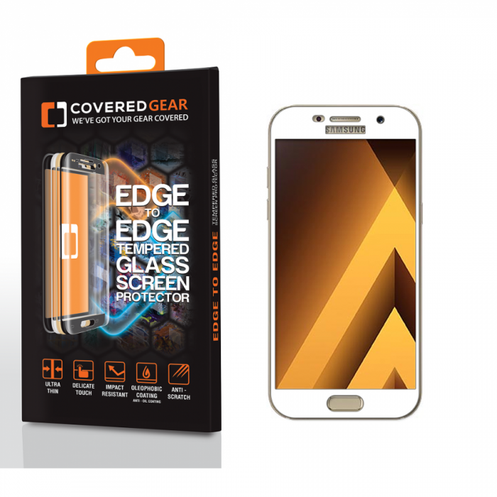 UTGATT5 - CoveredGear Edge to Edge hrdat glas till Samsung Galaxy A5 (2017)