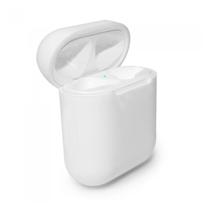 UTGATT5 - Silicone Skal till Apple AirPods Charging Case - Vit