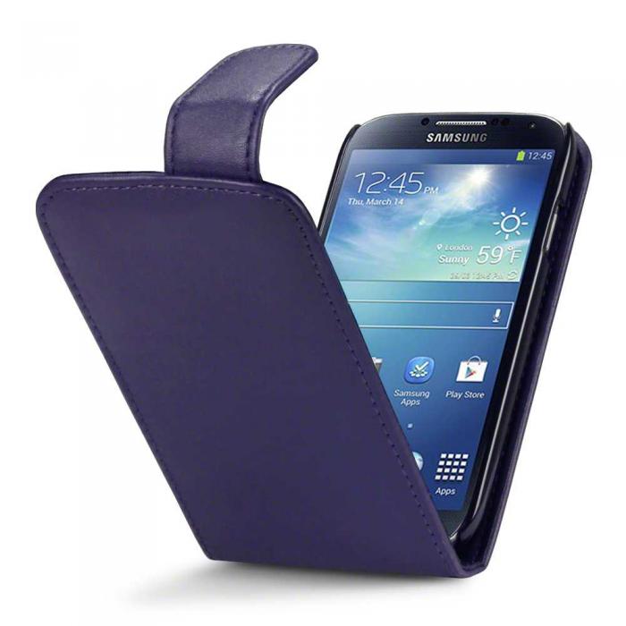 UTGATT5 - Flipfodral till Samsung Galaxy S4 i9500 - Lila