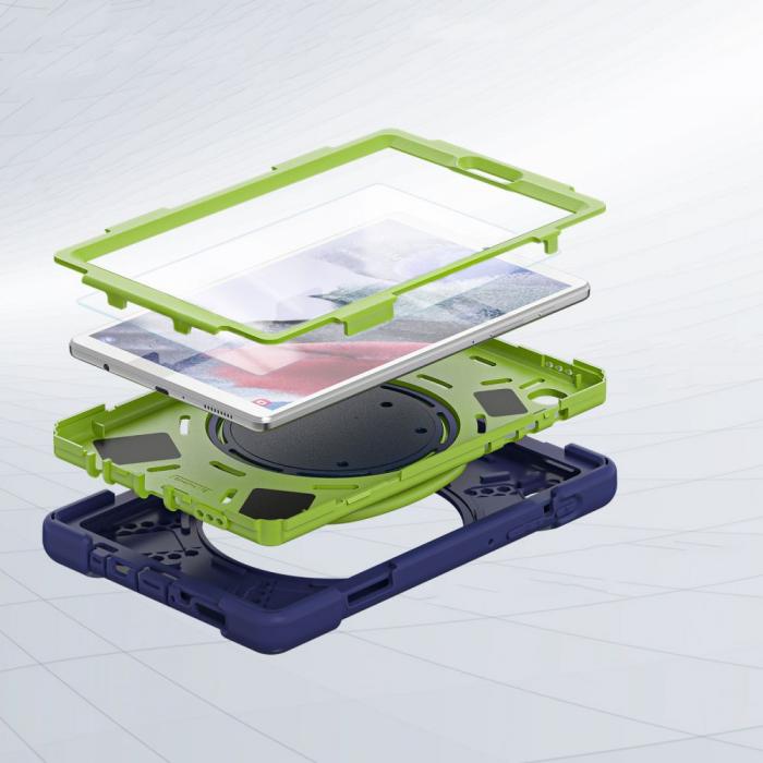 Tech-Protect - Tech-Protect X Armor Skal Galaxy Tab A7 Lite 8.7 - Navy Lime
