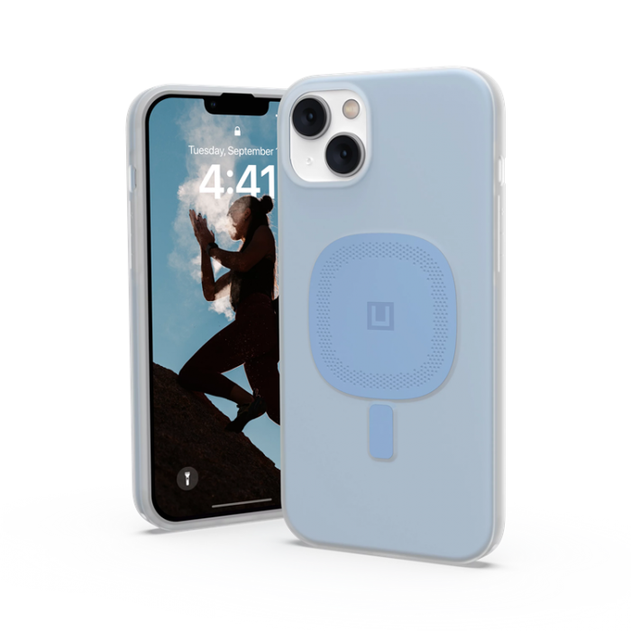 UTGATT1 - U By UAG iPhone 14 Plus Mobilskal Magsafe Lucent 2 - Cerulean