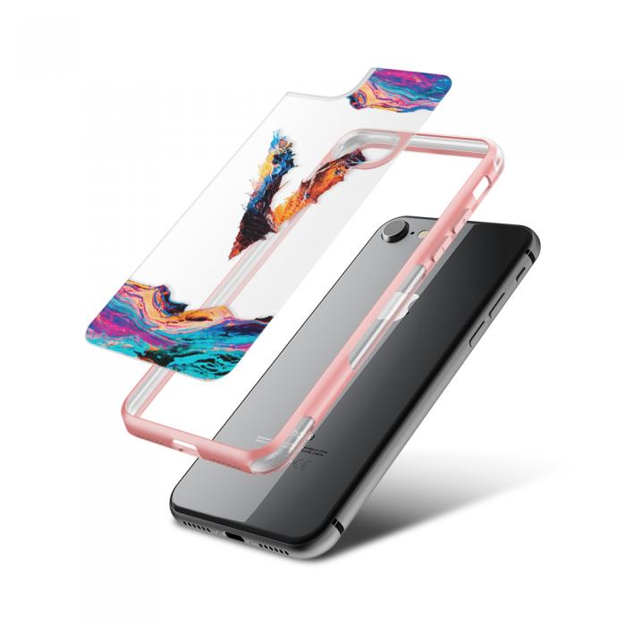 UTGATT5 - Fashion mobilskal till Apple iPhone 8 - Paint V