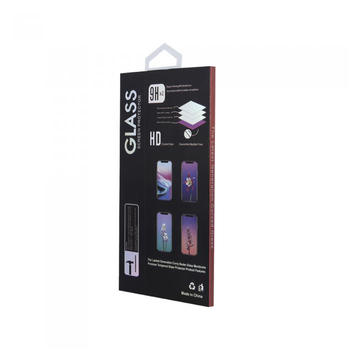 OEM - iPhone XS Max/11 Pro Max Skrmskydd Hrdat Glas Svart Ram