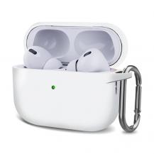 A-One Brand - AirPods Pro 2 Skal Silikon Buckle - Vit