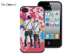 A-One Brand - My Colors FlexiCase Skal till Apple iPhone 4S/4 (Boy - Girl)
