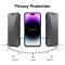 A-One Brand - [2-PACK] Privacy iPhone 14 Pro Skrmskydd Hrdat Glas