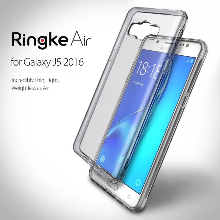UTGATT5 - Ringke Air Ultimate Thin Skal till Samsung Galaxy J5 2016 - Clear