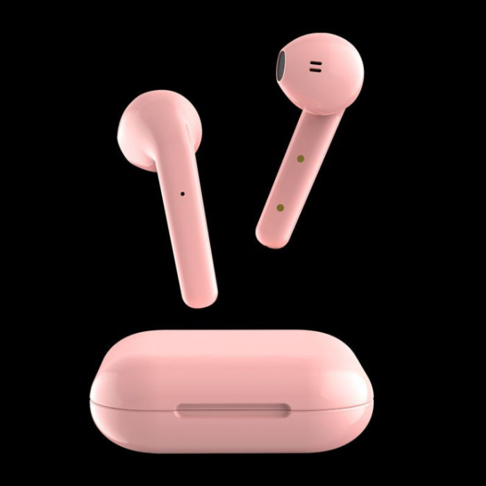 A-One Brand - TWS Air True Trådlösa hörlurar - Bluetooth 5.0 - Rosa