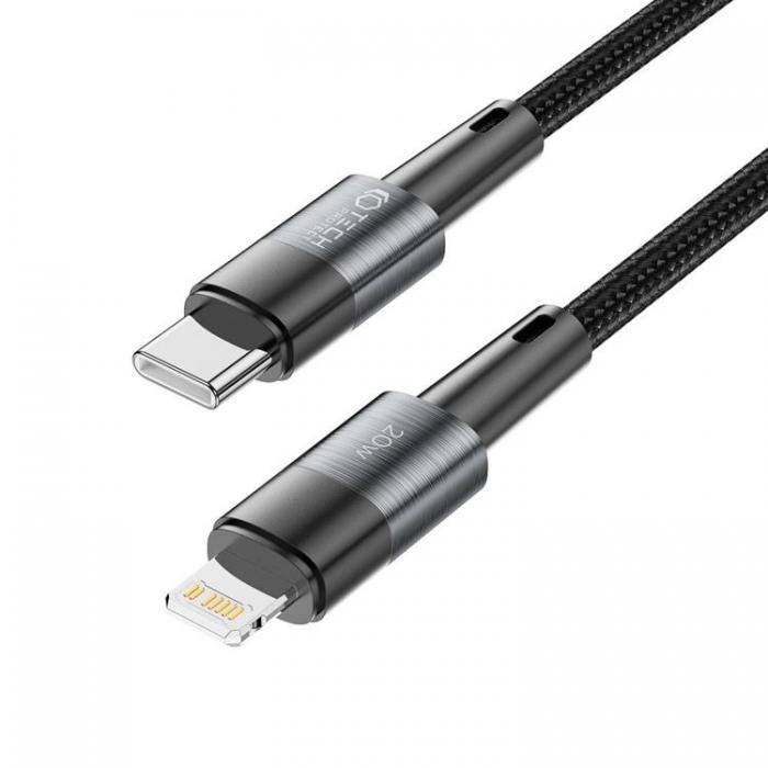 Tech-Protect - Tech-Protect USB-C Till Lightning Kabel Ultraboost 200cm - Gr