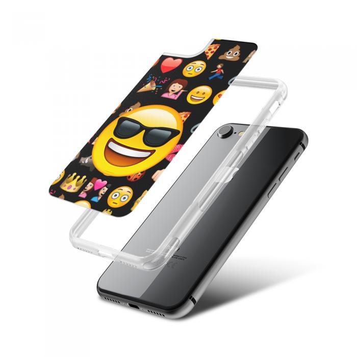 UTGATT5 - Fashion mobilskal till Apple iPhone 8 - Emoji