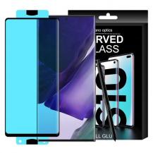 Ruhtel - 3D Edge Nano Flexi Härdat glas Galaxy S21 5G - Svart