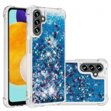 A-One Brand - Galaxy A34 5G Mobilskal YB Quicksand Glitter TPU - Blå