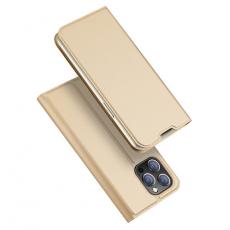 Dux Ducis - Dux Ducis iPhone 14 Pro Max Plånboksfodral Skin Series Holster - Guld