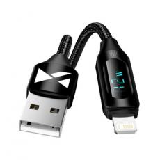 Wozinsky - Wozinsky USB A Till Lightning Kabel (2m) - Svart