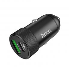 Hoco - HOCO Billaddare Power Delivery PD20W + USB QC3.0 Z32B Svart