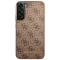 Guess - Guess Galaxy S23 Skal 4G Metal Gold Logo - Brun