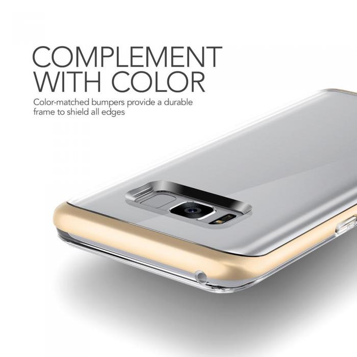 VERUS - Verus Crystal Bumper Skal till Samsung Galaxy S8 Plus - Gold