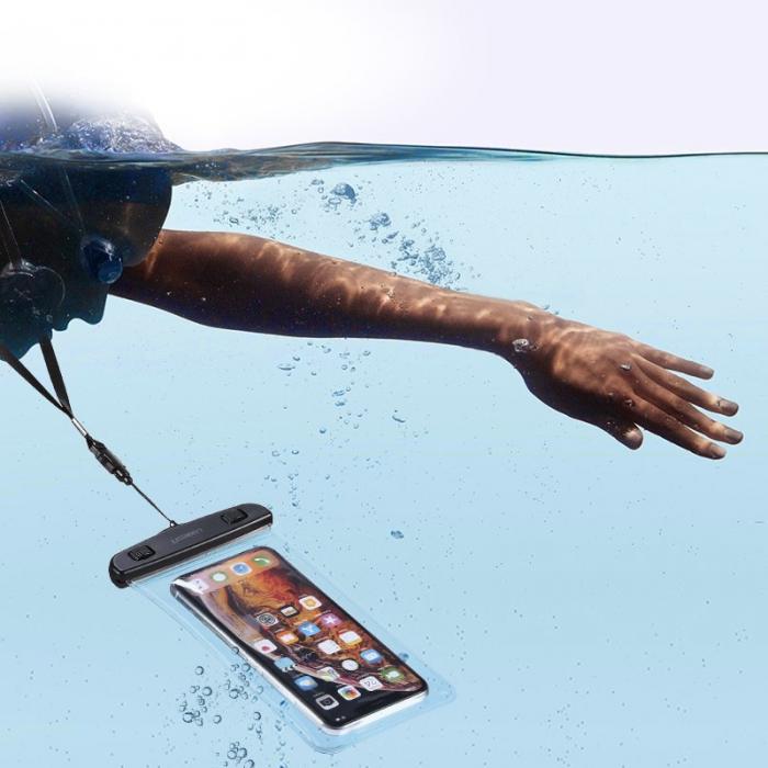 Ugreen - Ugreen waterproof phone skal IPX8 Svart