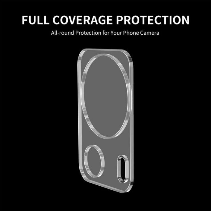 ENKAY - [2-Pack] ENKAY Xiaomi 13 Lite Kameralinsskydd i Hrdat glas
