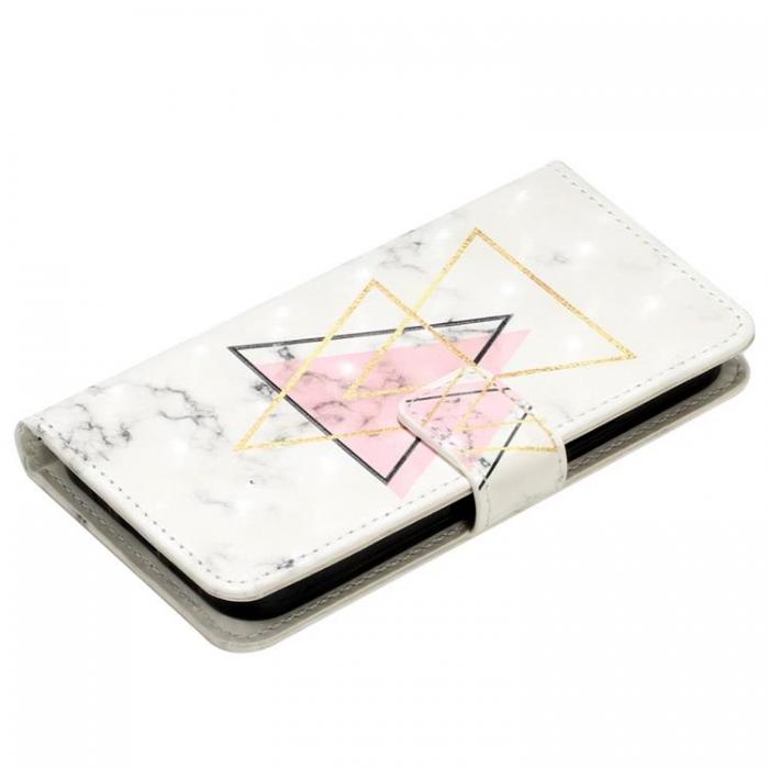 A-One Brand - iPhone 14 Pro Max Plnboksfodral 3D Pattern - Triangle