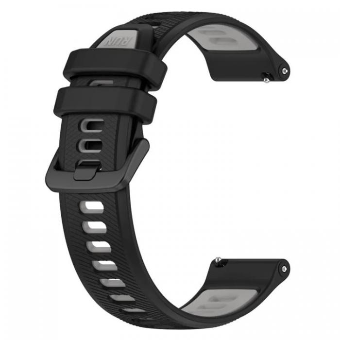 Taltech - Galaxy Watch 6 Classic (47mm) Armband - Svart/Gr