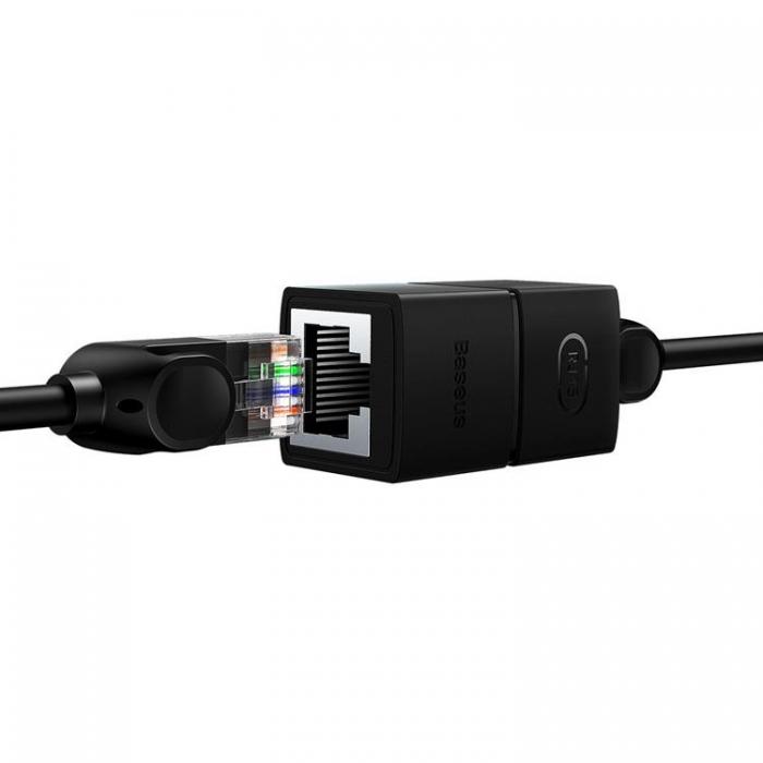 BASEUS - Baseus AirJoy Ethernet RJ45 Kabel kontakt 1 Pcs - Svart