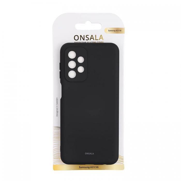 Onsala - ONSALA Galaxy A23 4G/5G Skal Silikon - Svart