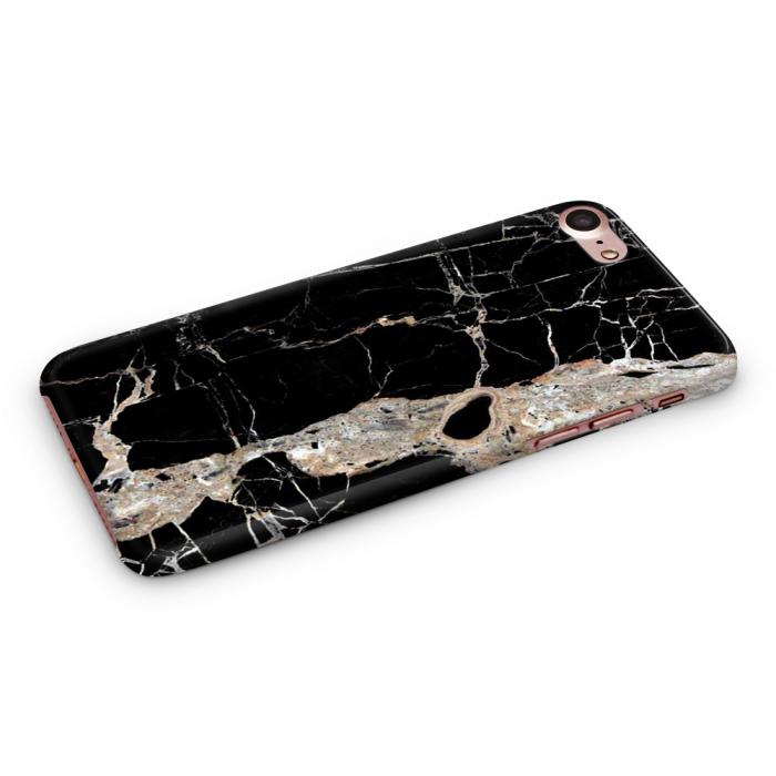 UTGATT5 - Skal till Apple iPhone 7/8 - Marble - Svart (Pat07-23)