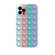 Fidget Toys - Heart Pop it fidget skal till iPhone 11