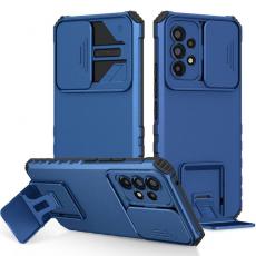 A-One Brand - Galaxy A53 5G Skal Kickstand Kameraskydd Slide - Blå