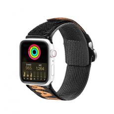 Dux Ducis - Dux Ducis Apple Watch 4/5/6/7/8/SE/Ultra (49/45/44/42mm) Armband Nylon - Orange